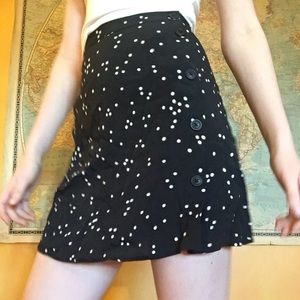 Polka dot skirt